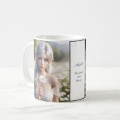 Mug Belle fée d'avril en marguerite (Devant gauche)