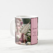 Mug Belle fée de janvier en oeillets (Devant gauche)