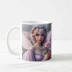 Mug Belle fée de juin en Rose