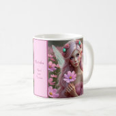 Mug Belle fée d'octobre à Cosmos (Devant droit)