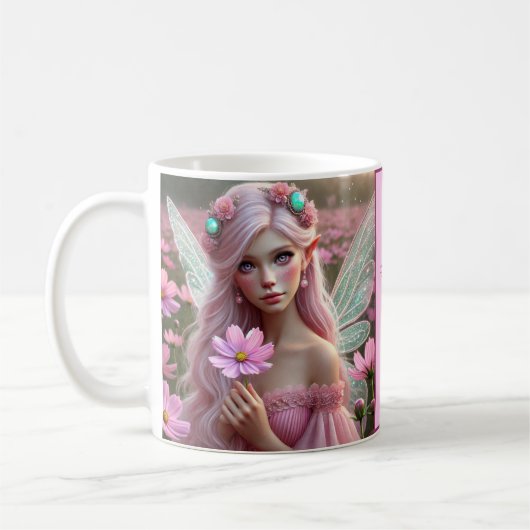 Mug Belle fée d'octobre à Cosmos (Gauche)