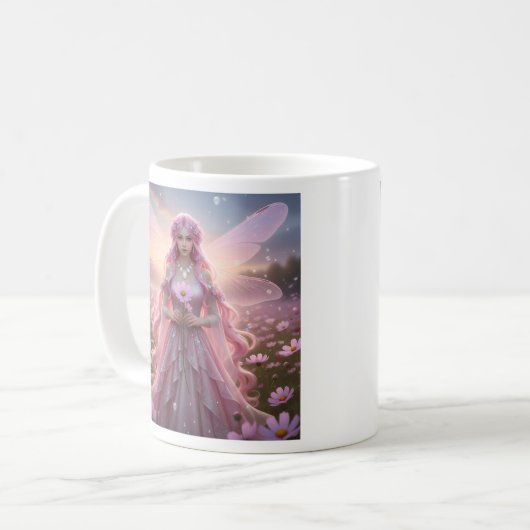 Mug Belle Fée Opal Octobre (Devant gauche)