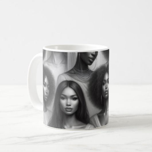Mug Belle Femme (Devant gauche)