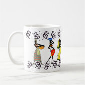 Mug Belle femme amérindienne beauté & culture (Gauche)
