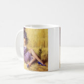 Mug Belle femme étant jugée captive (Devant gauche)