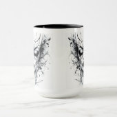 Mug Belle femme gothique (Centre)