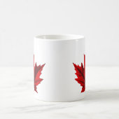 Mug Belle feuille d'érable d'automne (Centre)