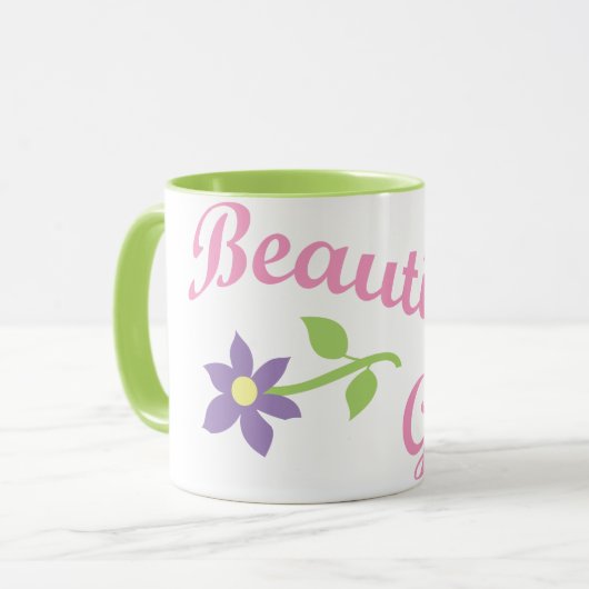 Mug Belle fille (Devant gauche)