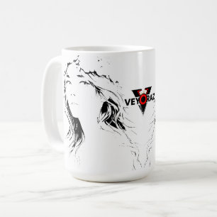Mug Belle Fille Anime Florale – Esthétique Pastel Douc