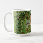 Mug Belle fille avec Shamrock (Gauche)