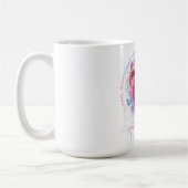 Mug Belle Fille Bélier Avec Traits (Gauche)