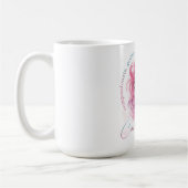 Mug Belle Fille Cancer Avec Traits (Gauche)