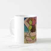 Mug Belle fille dans le bikini (Devant gauche)