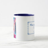 Mug Belle fille de Noël rose 01 (Centre)