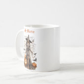 Mug Belle Fille Enchantée : Halloween Witch Cup (Devant gauche)