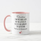 Mug Belle-fille personnalisée (Gauche)