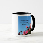 Mug Belle-fille, vous êtes une belle partie de ... (Devant droit)