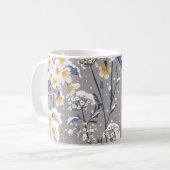 Mug Belle fleur d'hiver fleurissant dans le delic de n (Devant gauche)