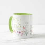 Mug Belle Fleur Mère de la Mariée (Devant gauche)
