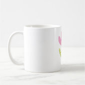 Mug Belle Fleur rose (Gauche)