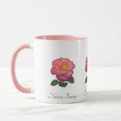Mug Belle Fleur Rose (Gauche)