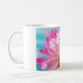 Mug Belle Fleur rose Gros plan Photo (Gauche)