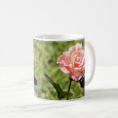Mug Belle Fleur rose Parfaite (Devant droit)
