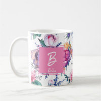 Belle Fleur Rose Timbre Fille Anniversaire