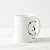 Mug Belle Fleurs de printemps romantique (Devant droit)