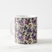 Mug Belle Fleurs Filles Rose Printemps Romantique (Devant gauche)