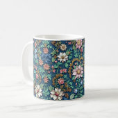 Mug Belle florale Vintage (Devant gauche)