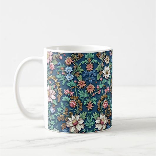 Mug Belle florale Vintage (Gauche)