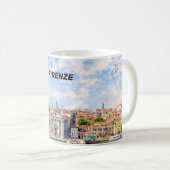 Mug Belle Florence - Italie (Devant droit)