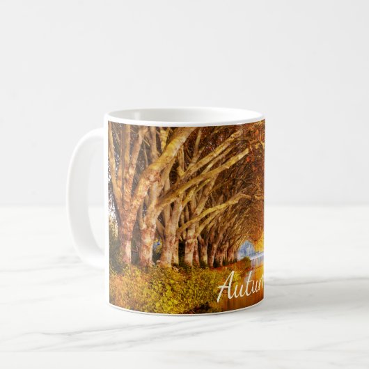 Mug Belle forêt d'automne (Devant gauche)