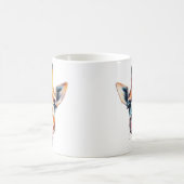 Mug belle girafe soufflant bubblegum (Centre)