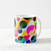 Mug belle graffiti grunge texture abstraite backgro (Devant droit)