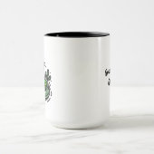 Mug Belle grenouille du matin sur la main de Lily Pad  (Centre)