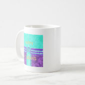Mug Belle Happy Holidays Blue Cyan conception vectorie (Devant gauche)