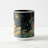 Mug Belle illustration de Mère & Enfant | Fête des mèr (Centre)