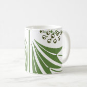 Mug Belle illustration vintage. (Devant droit)