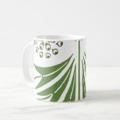 Mug Belle illustration vintage. (Devant gauche)