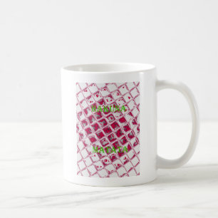 Mug Belle image Extraordinaire rouge stylish miroir