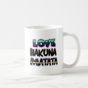 Mug Belle impression d'art Hakuna Matata