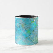 Mug Belle Iridée Perle Brillant Écailles de Sirène (Centre)