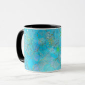 Mug Belle Iridée Perle Brillant Écailles de Sirène (Devant gauche)