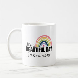 Mug Belle journée pour être une maman Arc-en-ciel fête