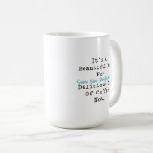 Mug Belle Journée pour les Preuves & Café Math Fun (Devant droit)