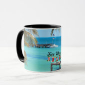 Mug Belle Key West Noël (Devant gauche)