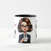 Mug Belle Lady Boss avec citation (Centre)