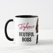 Mug Belle Lady Boss avec citation (Gauche)